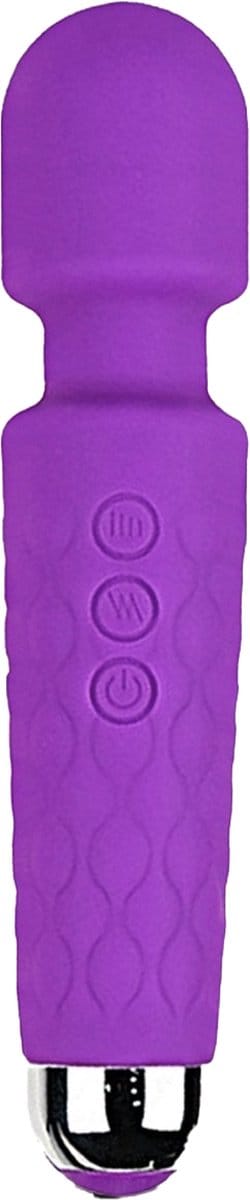 Lusty® Personal Massager & Magic Wand Vibrator - Stil & Discreet - Paars - 18 Standen - 8 Snelheden - Clitoris Stimulator voor Vrouwen - Sex Toys ook voor Koppels - Vibrator voor Vrouwen