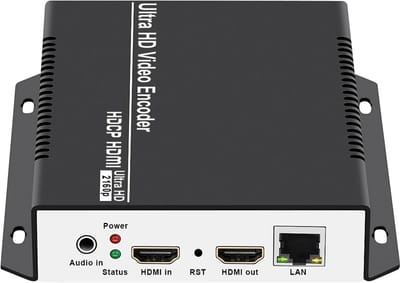 1080P HDMI naar IP Videostreaming Encoder met H.265/H.264 Ondersteuning voor RTSP, RTMP(S), SRT en HLS
