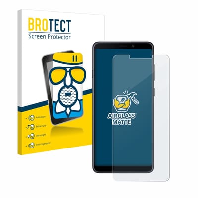 BROTECT - Screenprotector voor Samsung Galaxy A9 2018 - Folie Beschermfolie Beschermglas matte