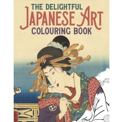 The Delightful Japanese Art Colouring Book - Arcturus Creative Colouring - Peter Gray