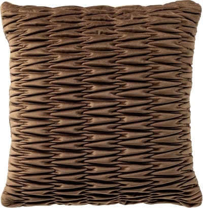 HALINA | sierkussen 43x43 cm | Coca Mocha | Hoii | met duurzame kussenvulling
