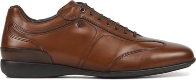 Van Bommel Sneakers Heren - Lage sneakers / Herenschoenen - Leer - SBM-10016     -  Cognac - Maat 43.5