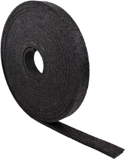 Onderlegger voor Terrassen – Rubbergranulaat 8 x 30 x 8000 mm, Bouwbeschermingsmat, Geluidsisolatie, Weerbestendig, Vorstbestendig
