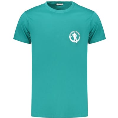 Bikkembergs Groene Katoenen Heren T-Shirt