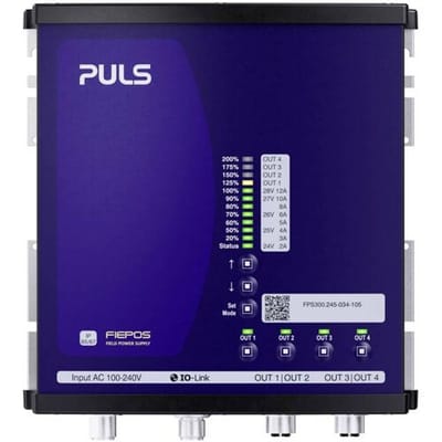 PULS FPS300.245-034-105 Netvoedingsmodule 24 V 12.5 A 300 W Aantal uitgangen:2 x Inhoud 1 stuk(s)