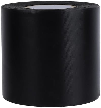 1-roll PVC isolatietape voor buizen, zwarte tape voor airconditioning, 60mm x 11.5m, waterdicht en hittebestendig