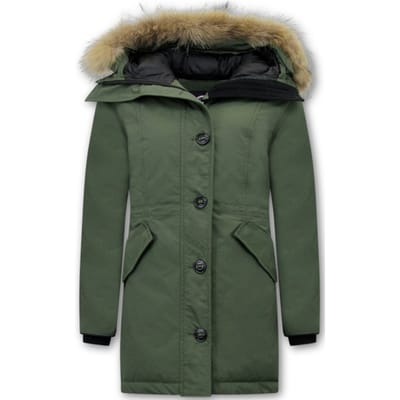 Matogla Parka winterjas met bontkraag groot