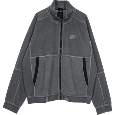 Lichtgewicht sweatshirt met hoge hals voor heren M Sportswearjersey jack Wash Revival Zwart/zwart