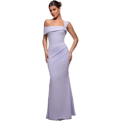 Strakke damesjurk Goddiva Off The Shoulder