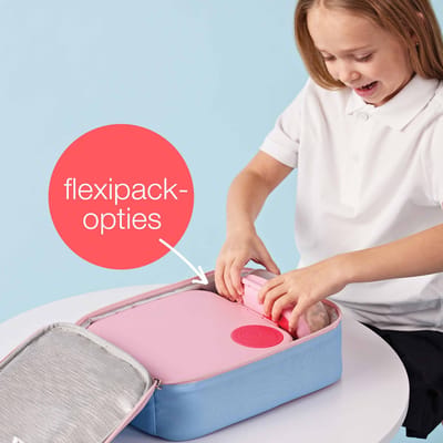 b.box Flexi Isolerende Lunchtas | Helpt Lunch Langer Koel en Vers te Houden | Machinewasbaar | Er Past een Grote b.box Lunchbox en Snackbox in