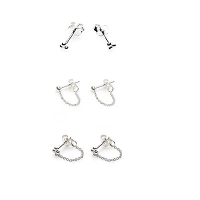 Karma Symbols bundelset triple dots zilver