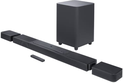 JBL Bar 1300 - 11.1.4 Dolby Atmos Soundbar - Home Cinema Systeem met Draadloze Subwoofer & Afneembare Surround Speakers - 1170W - DTS:X - HDMI eARC - WiFi & AirPlay - Zwart