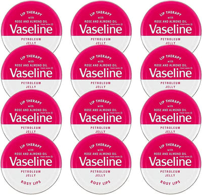 Vaseline Lip Therapy Rosy Lips - 12 stuks - Voordeelverpakking