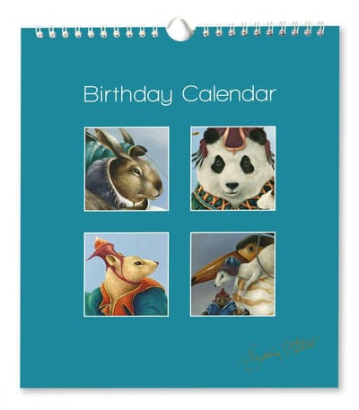 Verjaardagskalender - Kalender - Kunst - Dieren - Eugène Peters