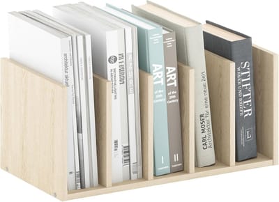Desktop Opberg Organizer voor Bureau - Houten Structuur met 5 Archiefvakken