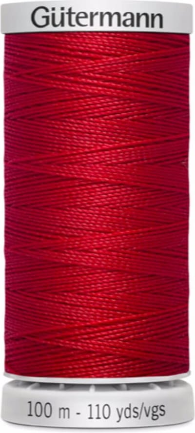 Gutermann Super Sterk Garen 100 Mtr. Col. 156 Rood.