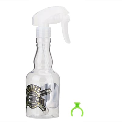 280ml Vintage Waterspuitfles Hervulbaar Kapper Lege Sprayfles Haaraccessoire (Transparant)