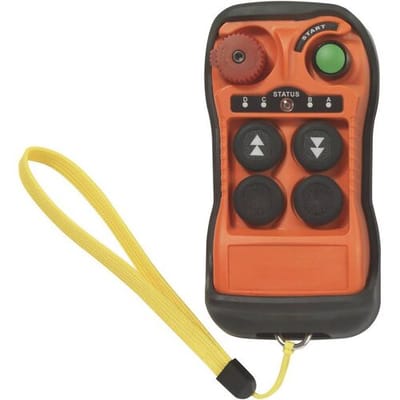 TRU COMPONENTS TC-Q200-T TC-12835200 Industriële draadloze afstandsbediening, 2-kanaals (alleen zender) 1 stuk(s)