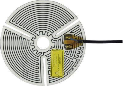 Thermo TECH Polyester Verwarmingsfolie Zelfklevend 230 V/AC 7 W Beschermingsklasse IPX4 (Ø) 140 mm