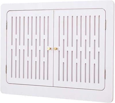 Radiatorafdekking - Verwarmingskast Plank - Ruimte Decoratie - Holle Ventilatie - 60 x 60 cm - Wit