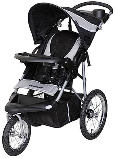 Lichte Jogger Kinderwagen met Verstelbare Zitting en Offroad-Banden