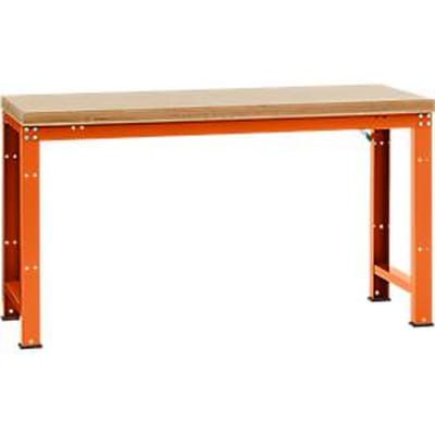 Manuflex werkbank Profi standaard, Tafelblad multiplex B 1750 x D 700, roodoranje