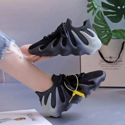 Octopus Sneakers voor Dames In Zomer Nieuwe Mesh Kleurblokkering Ademende Hardloopschoenen voor Vulkanische Kokosschoenen voor Dames 39 gray
