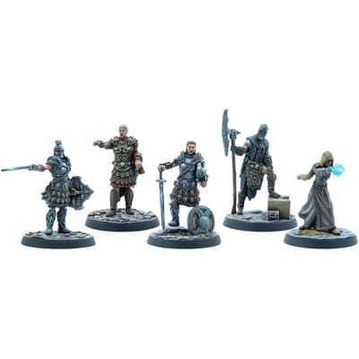 The Elder Scrolls: Call To Arms - Imperial Officers - Miniature Game - Ongeschilderd