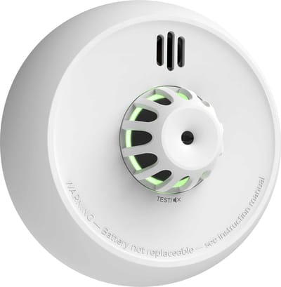 X-Sense XH02 Hittemelder - 10 jaar batterij - Keukenmelder - Voldoet aan Europese norm - Brandalarm - Warmtemelder
