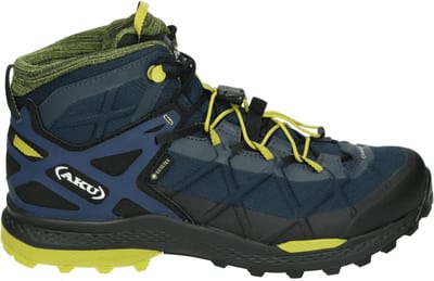 Aku - 710 ROCKET MID DFS GTX - Vrije tijd half-hoogHeren wandelschoenenWandelschoenen - Kleur: Blauw - Maat: 42