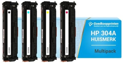 Huismerk HP 304A toner Multipack
