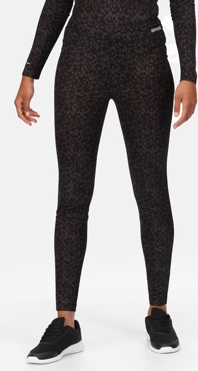 De Regatta Bamptons Fitnesslegging - Dames - Bamboemix - Vochtdoorvoerend - Zwart