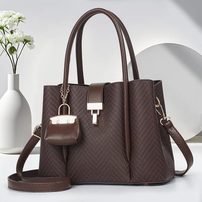 Nieuwe Macaron Geweven Handtas Mode Temperament Veelzijdige Draagtas High-end Grote Capaciteit Schoudertas Crossbodytas .