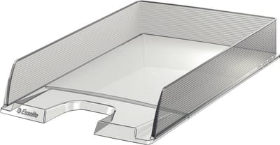 Esselte Europost brievenbak, transparant Glashelder