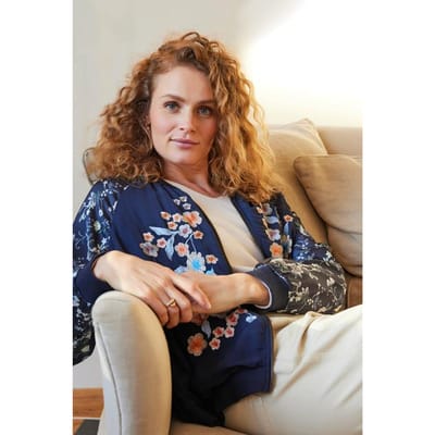 DIDI Dames Bomber Fantasy Flower mix embro maat 40