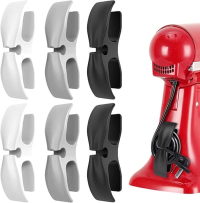 Kabelorganisator voor Huishoudelijke Apparaten - 6 Stuks Kabelclips voor Keuken, Mixer, Toaster en Airfryer