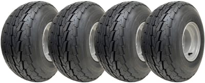 18.5x8.50-8 Aanhangwagenband, velg met 100 mm steekcirkel, Wanda Road Legal, draagvermogen 425 kg (set van 4)