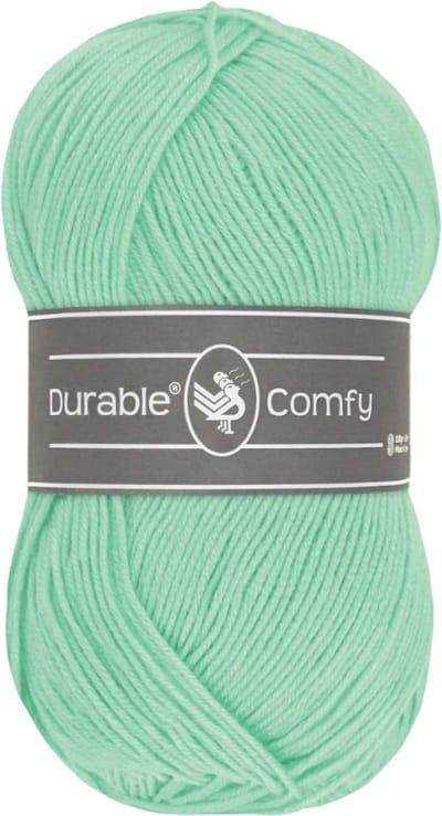 Durable Comfy - 2136 Bright Mint - Acrylgaren met Verfijnde Microvezel