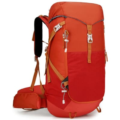 Kampeerrugzak Grote Capaciteit Klimmen Trekking Wandelen Bergbeklimmen Schoudertas Waterdicht Dames Heren Outdoor Reistas 40L red