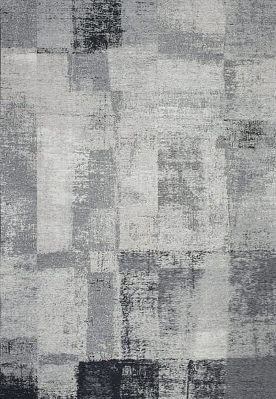 Acsento Ecstasy Grey Vloerkleed - 160 x 230 cm - Grijs - Rechthoekig - Polypropylene - Eetkamer, Woonkamer, Keuken, Terras - Geometrisch - Buitentapijten, Industriëel, Modern