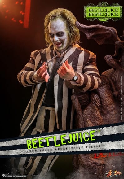 Hot Toys Beetlejuice Beetlejuice Movie Masterpiece Action Figure 1/6 Beetlejuice 30 cm Action Figuur