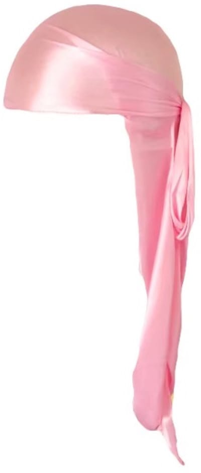 Go Go Gadget - Durag - Do-rag - Silk - Satijn - Slaapmuts - Haaraccessoire - Haarbescherming - 102*22cm - 1 stuk - Licht Roze