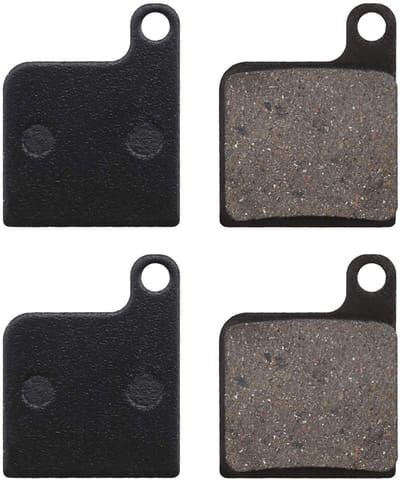 JHUBERS- Schijfrem Pads - 4 Stuks - Semi-Metallisch - Geschikt voor Giant NTH/MPH/MPH2/MPH3 - Zwart - Goede Remkracht/Duurzaamheid - Remblokken