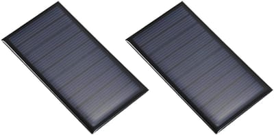 Mini Zonnepaneel - Zonnecel Fotovoltaïsch - Doe-het-zelf Projecten - Energie Besparend Emissiereducerend - 80x45mm