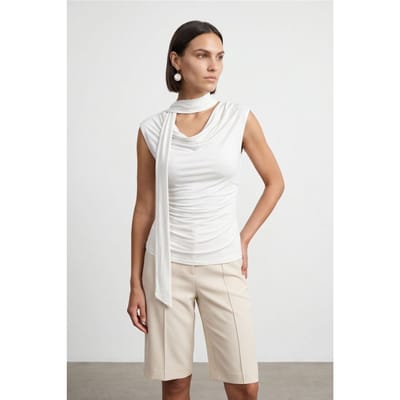 Mouwloze Coltrui Jersey Blouse