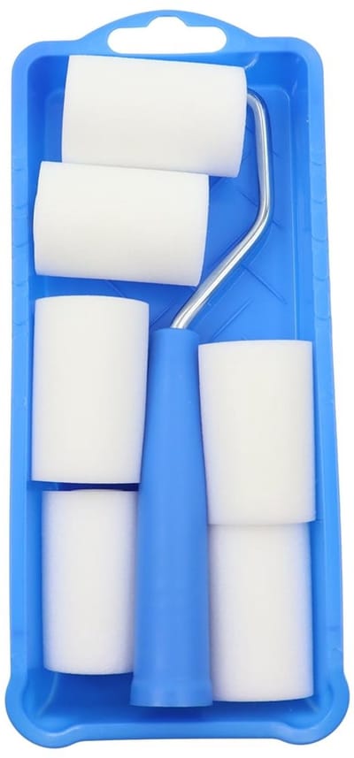 Dailygoods - Kleine Verfrollerset met Schuimrollerhoezen