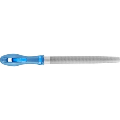 PFERD TOOLS 11235258 Werkplaatsvijl halfrond-spits kap 3 incl. ergonomisch vijlheft Lengte 250 mm 1 stuk(s)