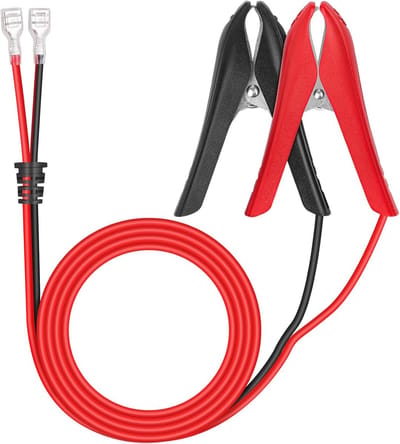 Krokodillenklemmen met Kabel 1,8 m - Ideaal voor Batterijlading en Noodverbindingen