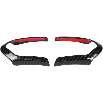 2 pièces Garniture de cadre de cache de volant pour MSport F20 F22 F30 F32 F10 F06 F15 F16