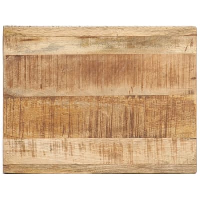 vidaXL - Bijzettafel - 40x30x50 - cm - massief - ruw - mangohout